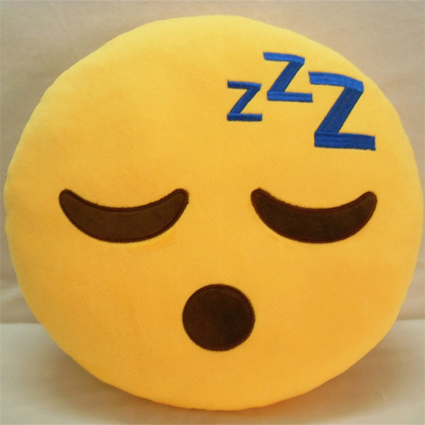 28 Styles Soft Emoji Smiley Pillows Cushions Toys Plush Stuffed Pillow Cartoon QQ Facial Emotions Cushion Toy Doll Gift For Childern Kids