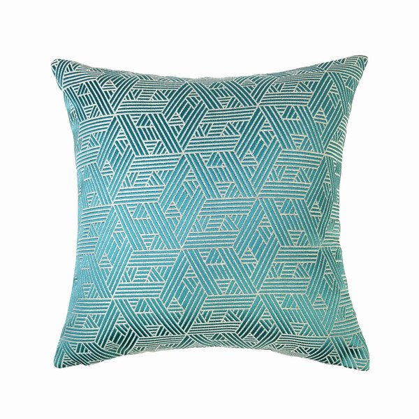 Modern Fashion 4 colors Designer Geometry Woven Decorative Pillow Case Square Interior Sofa Chair Home Deco Bedding Cushion Cover 45x45cm