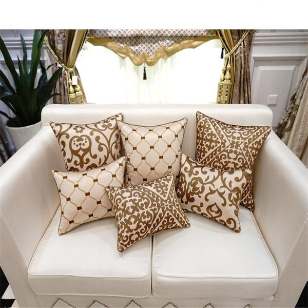 BZ153 Luxury Cushion Cover Pillow Case European embroidery cushions Home Decor Sofa Car Seat Decor Throw Pillow