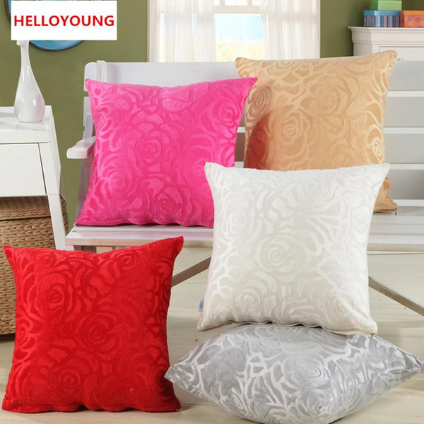 BZ015 Creative Lumbar Pillow floral Shaped without inner decorative throw pillows chair seat home decor home textile gift