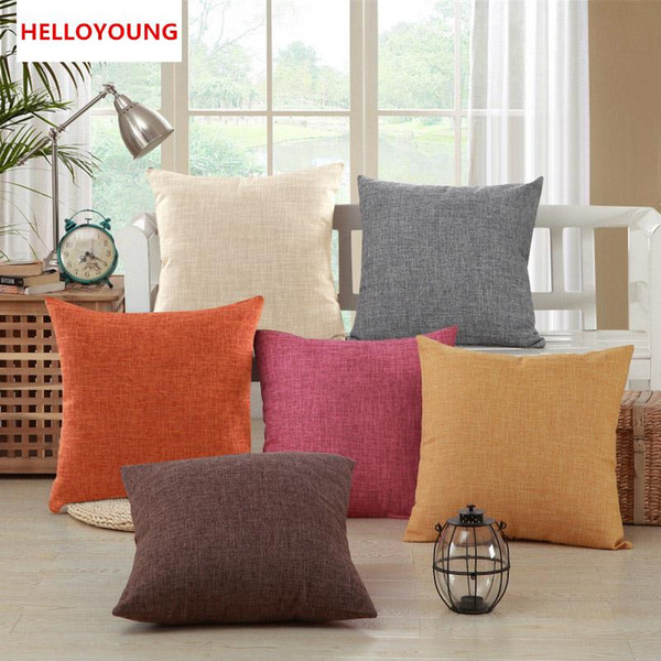 BZ123 Luxury Cushion Cover Pillow Case Home Textiles supplies Plain simplicity decorative throw pillows chair seat