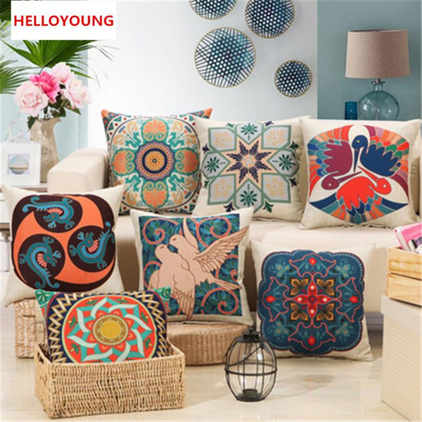 BZ054 Luxury Cushion Cover Pillow Case Home Textiles supplies Lumbar Pillow Burlington Classic chair seat