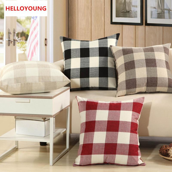 BZ018 Luxury Cushion Cover Pillow Case Home Textiles supplies Lumbar Pillow Lattice decorative throw pillows chair seat