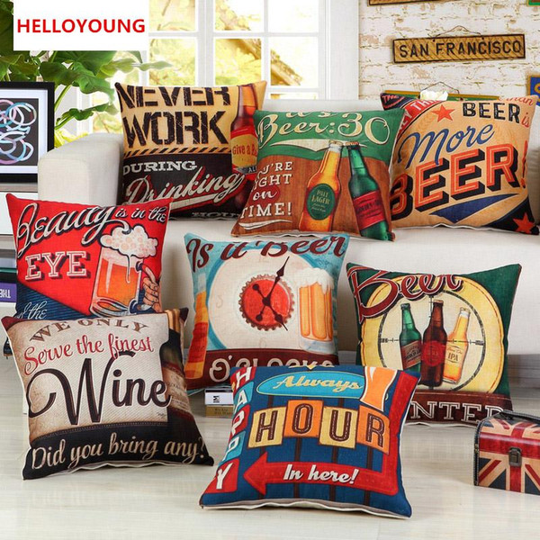 BZ124 Luxury Cushion Cover Pillow Case Home Textiles supplies British style car pillow decorative throw pillows chair seat