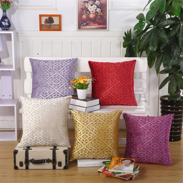 BZ159 Luxury Cushion Cover Pillow Case Home Textiles supplies Lumbar Pillow Snow 5 colors decorative throw pillows chair seat