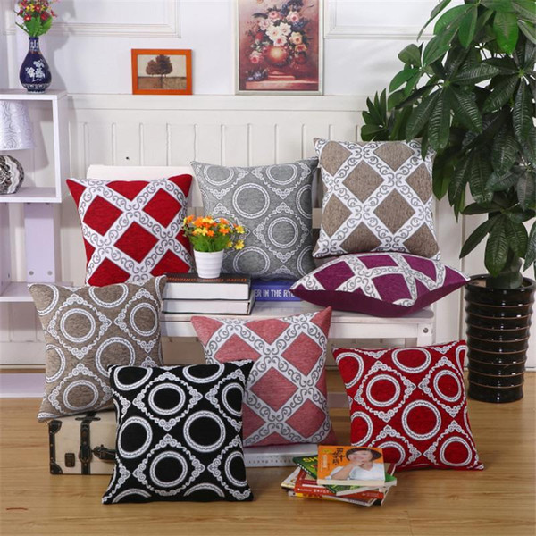 BZ160 Luxury Cushion Cover Pillow Case Home Textiles supplies Lumbar Pillow European classic decorative throw pillows chair seat