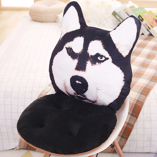 Dog Shape Seat Cushion For Home Decor Cute Cartoon Chair Pad Car Seat Cushion Office Chair Pillow Thicken Buttock Mat almofada