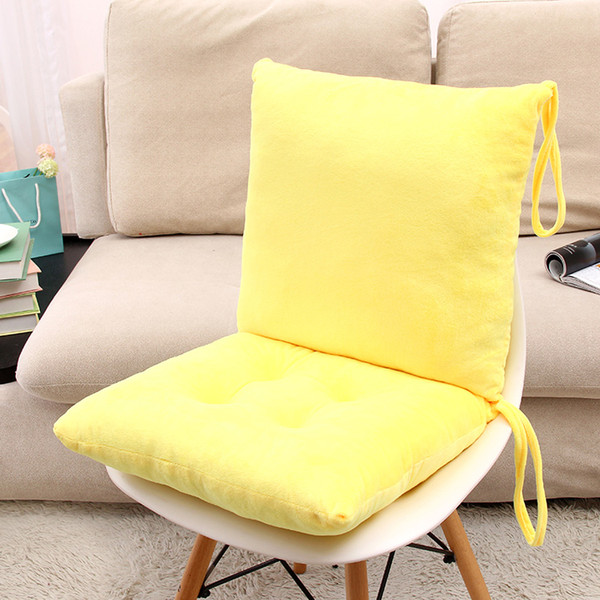 Solid Chair Cushion Conjoined Coussin Thickening Car Board Pad Non-slip Chair Pillow High-quality Cojines decoratie almofada Pad