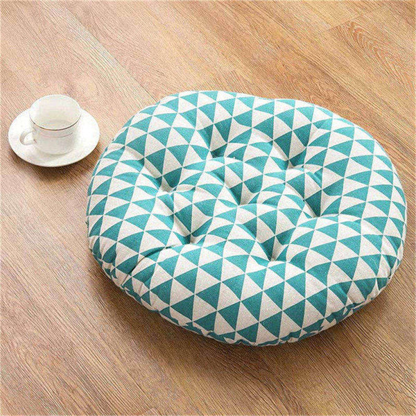 Japan Style Big Size Thicken Chair Cushions Round Car Seat Pad Tatami Floor Pad Mats almofada decorativa Coussin Decorative Pillows For Home