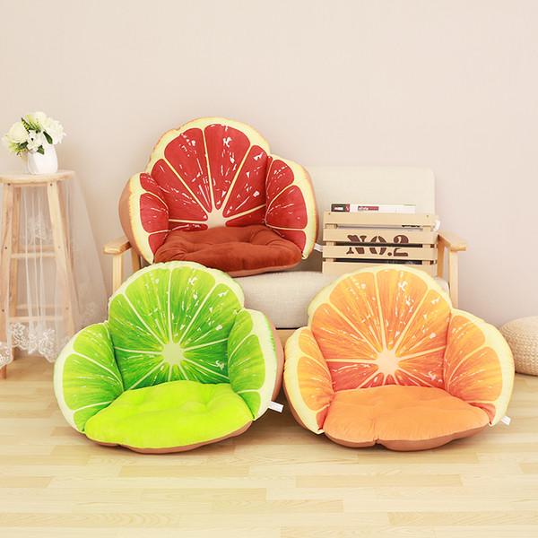 Wholesale Decorative Pillows Seat Cushions On The Chairs 12 Colors Home Decor Fruits Pillows Cushion Cojines Decorativos