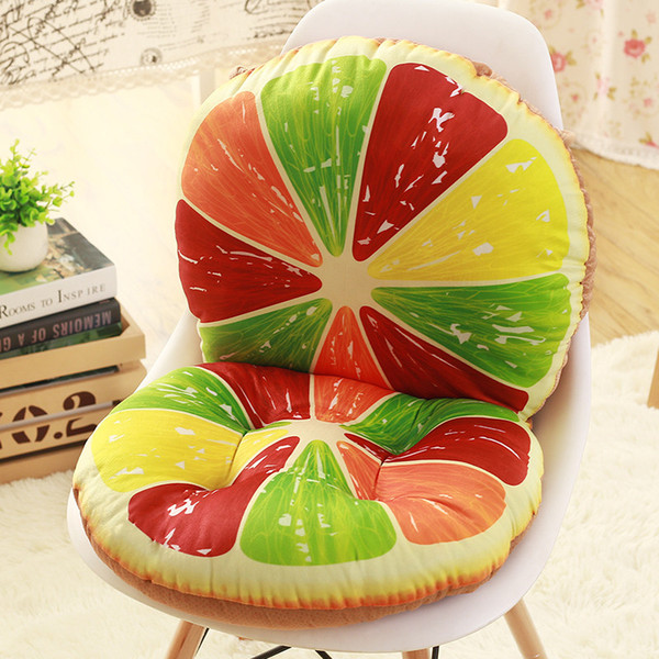 New Kitchen Office Chair Cushion Fruit Pillow Seat Cushion Floor Cushions Cushions for Sofas Decorative Sofa Pillow Cute Pillow