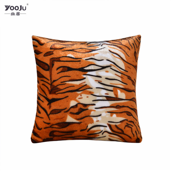 Tiger print series sofa pillow car pillow office cushion can be customized to map sample wholesale sales