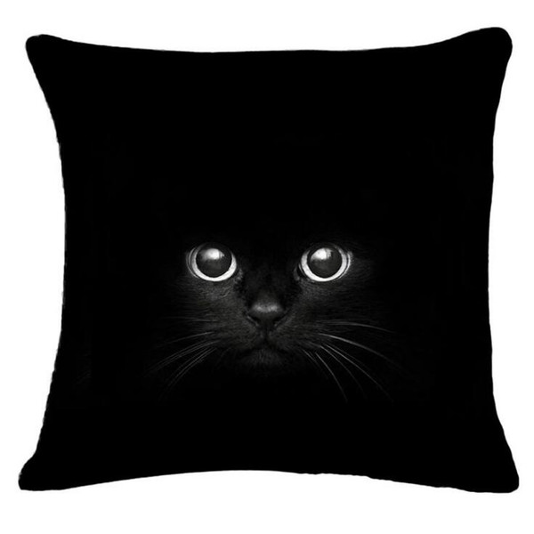 3D Classical Cute Cat Smiley Face Pillow Seat Coussin Creative housse de coussin Emoji 45*45 CM Personality Kussens Woondecoratie