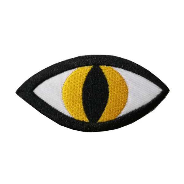 Cat's Eye Tattoo Wicca Occult Goth patches for clothing badges stripe on clothes iron on patches