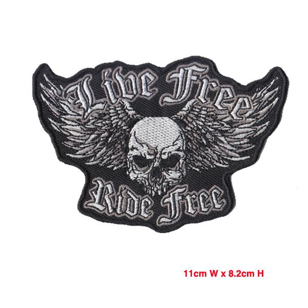 Iron On Patches Mix Embroidered Fabric Patches For Motorcycle Badges Custom Embroided Patch New Hot Sale