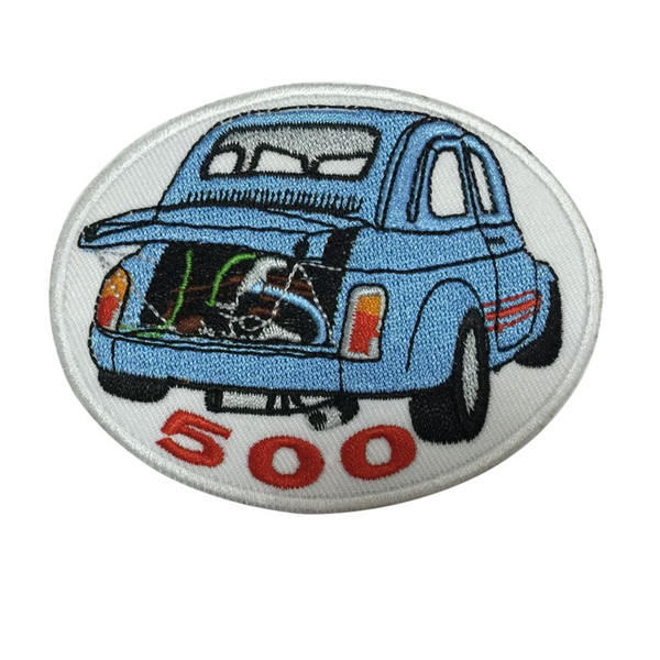 Cartoon car  embroidery patch DIY Accessory Sewing Supplies DIY handmade materials wedding gift wrap Applique Clothes Stickers