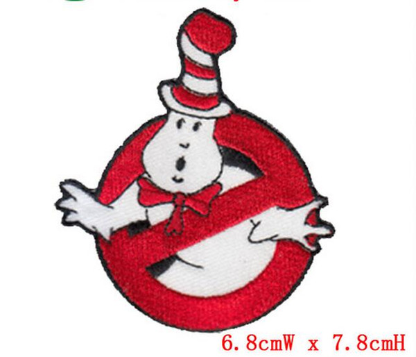 ghost busters iron on patches Ghost Busters Embroidered patch Applique Badges repair clothes patch Good quality Free shipping