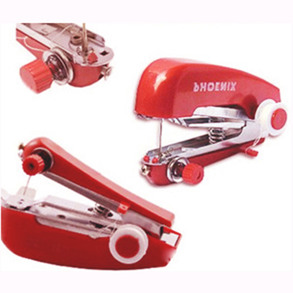 Top Sale Mini Handheld Manual Stitch Clothes Fabrics Sewing Machine Needlework Worldwide Store