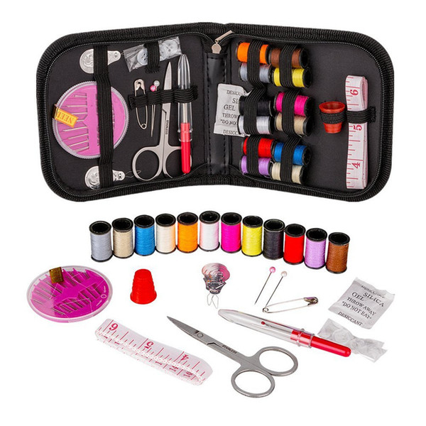 12 Threads Portable Travel Sewing Kits for Quilting Stitching Hand Sewing Tools