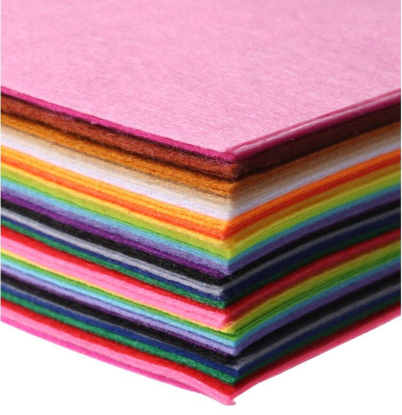 Non-woven Fabric Multi Purpose 45x40cm Children DIY Felt Material handmade, non-woven felt,fabric,Fieltro feltro free shipping