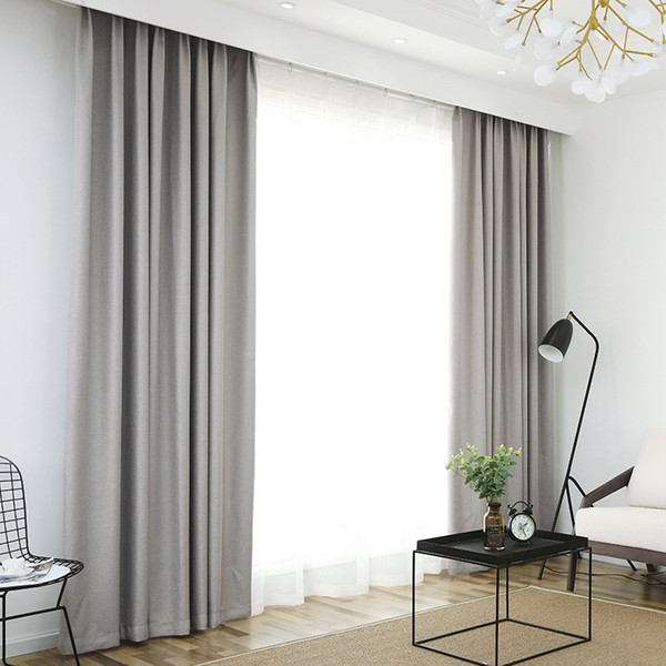 Modern Blackout Curtains For Living Room Window Curtains For Bedroom Curtains Fabrics Ready Made Finished Drapes Blinds Tend CNY622