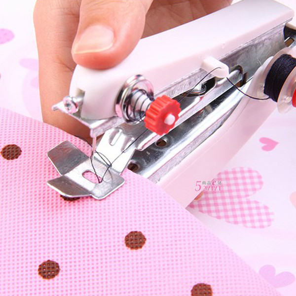 Popular lovely Cordless Hand-held Clothes Sewing Machine Home Travel Use tools