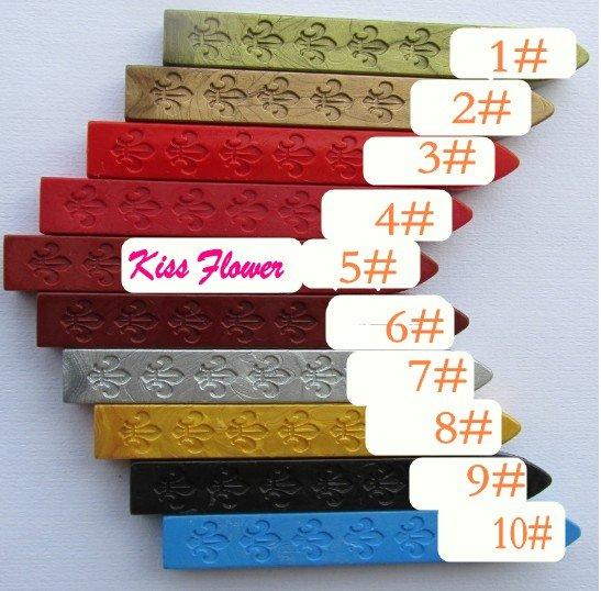 10pc/lot Vintage sealing wax for Stamp(10 color Can choose)/wax seals/Decorative DIY funny work/Free Shipping Wholesale