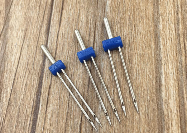 3pcs/set Double Twin Needles Pins Sewing Machine Size 2.0/90 3.0/90 4.0/90 Sewing Needles h706