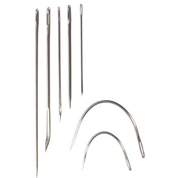 2015 27pcs/pack Hand Repair Sewing Needles Patching Tool 7 Hand Repair Upholstery Sewing Needles Carpet Leather Curved Canvas order<$18no tr