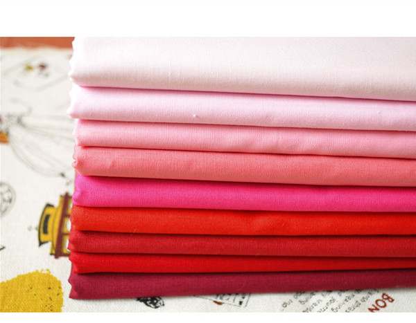 DIY handmade cloth.Superior quality.All cotton .Pure cotton .Tablecloths, curtains, clothing, etc.Nine different Red Series Colors