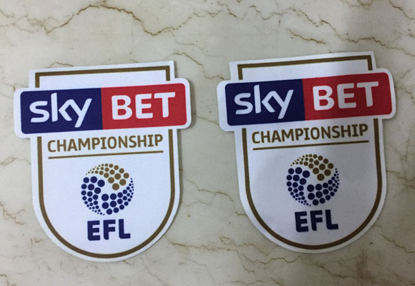 16-17 England EFL Cup Championship Patch Soccer Badge Fabric Sewing