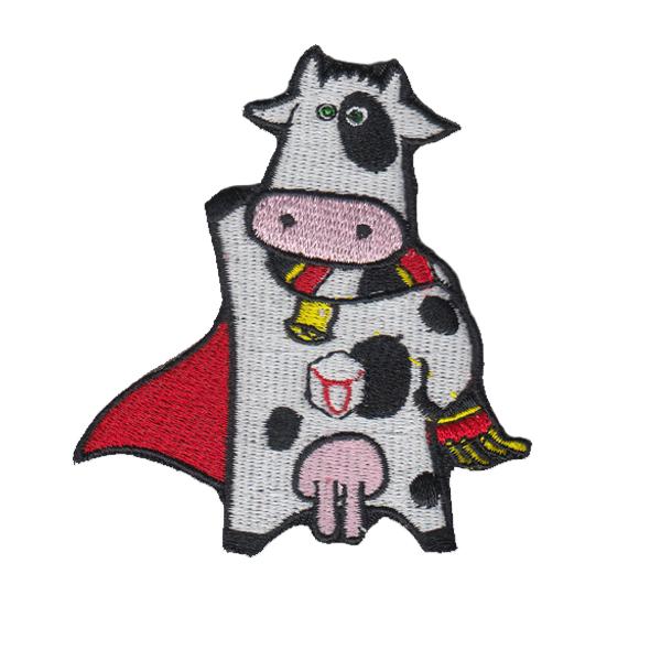 clothes fabric sew 10pcs cute animal cow sew on Motif Applique garment DIY accessory embroidery patch