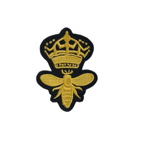 Royalty Bee strong High Quality Iron Sew on Embroidered Patch Applique Motifs Sew On Garment Stickers DIY Apparel Accessories