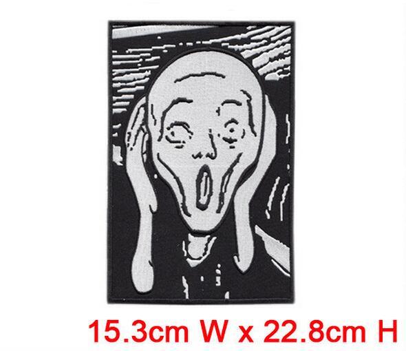 the new big size cartoon computer embroidery patch hot customized garment accessories manufactory free shipping good quality