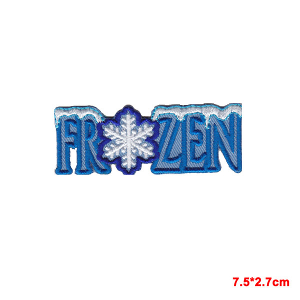 SNOWFLAKE Iron On Christmas gift Embroidered Applique Patch /Snowman Winter Games patch for Jacket Jeans Clothing Badge