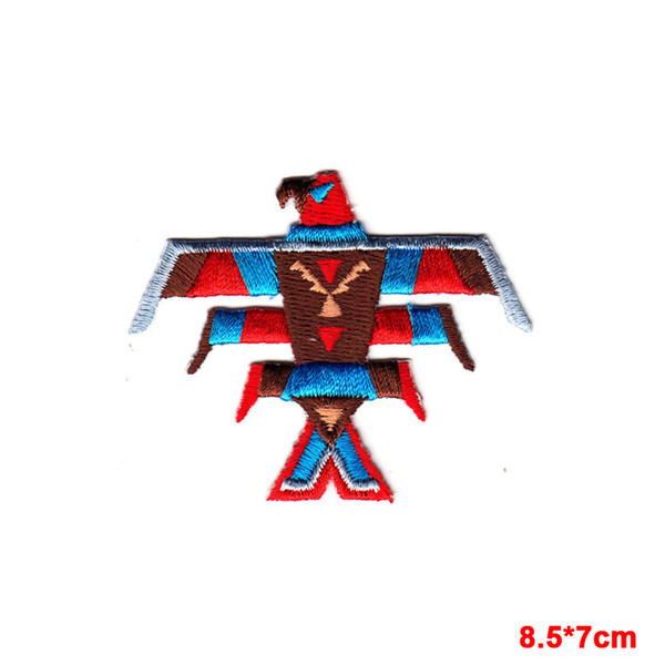 THUNDERBIRD SOUTHWEST WESTERN NATIVE AMERICAN Iron On Embroidered Patch for DIY Apparel Accessories clothing Fabric Sewing