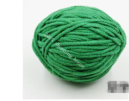 012 Sewing accessories 5MM eight color cotton rope drawstring pants pocket DIY hand woven cotton rope Pocket Cap