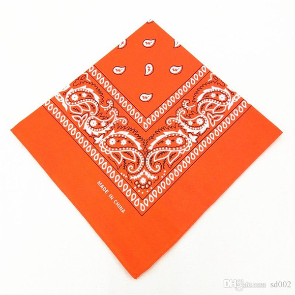 Polyester Fiber Handkerchief Outdoors Sport Riding Easy Carry Kerchief Changes Printed Hip Hop Scarf Easy Clean Practical 1 35bm cc