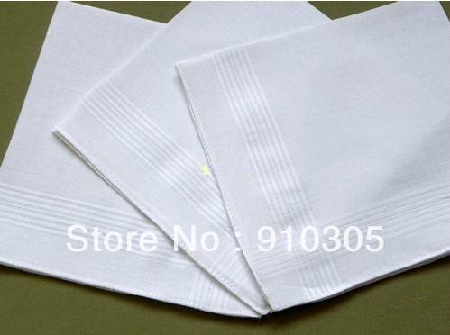 100% cotton male satin handkerchief towboats squareinto handkerchief whitest 34cm