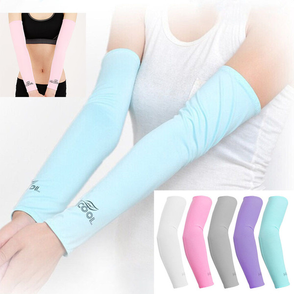 NEW Hicool Cooling Sleeves Unisex Sports Sun Block Anti UV Protection Sleeves Driving Arm Sleeve Cooling Sleeve Covers 2pcs/pair XL-G231