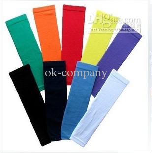 Wholesale - - 30pcs New BLACK Basketball Golf Baseball Sport Stretch Shooting Arm Sleeves;Nice Gift