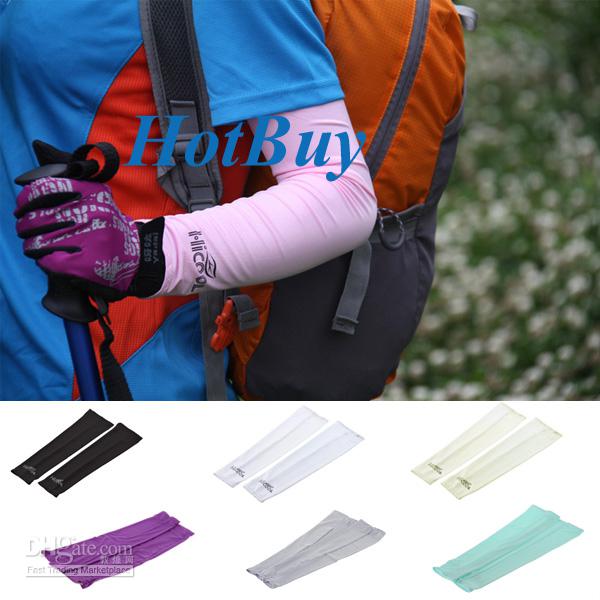 Cooling Athletic Sport Skins Arm Sleeves Sun Protective UV Cover Golf 50Pairs #2582