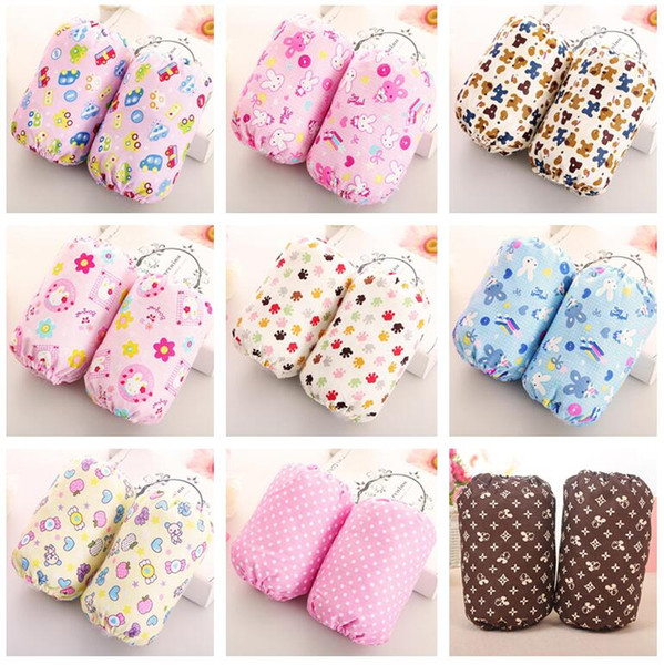 Hot sale Boutique baby cotton cartoon waterproof children 's sleeve in the children' s mone PS011 Protective Sleeves mix order as your needs