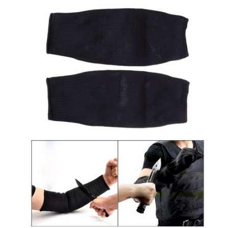 1Pair Unisex Anti-cutting Sleeves Soft Breathable Metal Mesh Butcher Knife Resistant Sleeve Gloves Flexible Non-slip Arm Protect