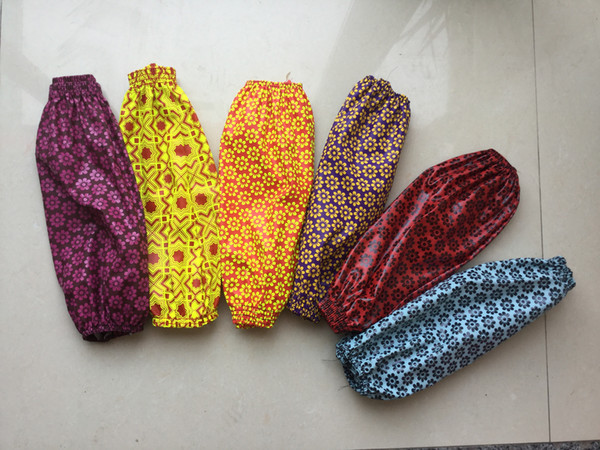 2018 New Special Offer Waterproof Polyester free Size Housework Tools Gardening Protective Sleeves Housekeeping Clean Color Flowers