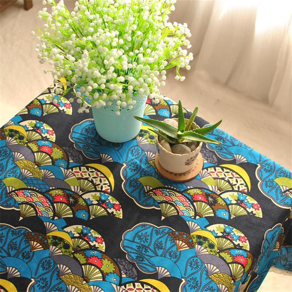 BZ317 Export Japanese wind classical tradition lace table linen tablecloth towel