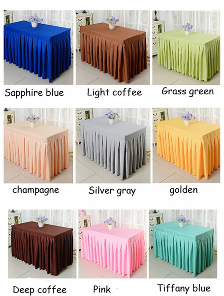 Custom Table Skirt Home Textiles Wedding Party Tulle Tutu Table Skirt Birthday Baby Shower Wedding Table Decorations Diy Craft