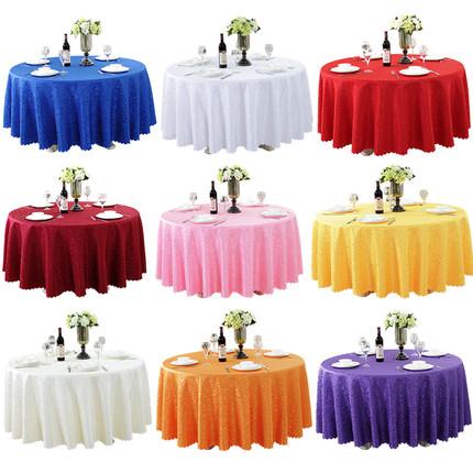 Double Hook Rectangle Small Polyester Jacquard Red Hotel Banquet Tablecloths Table Round Cloth Mark Place Tablecloth Christmas