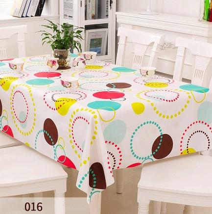 European PVC Tablecloth Party Wedding Decor Home Kitchen Dining Table Cloth Waterproof Oilproof Non-clean Square Table Cover