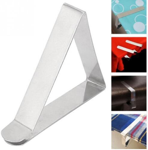 Stainless steel Table Cover Cloth Clip Steel Tablecloth Clip Clamp Holder Wedding wedding decoration Party Supplies